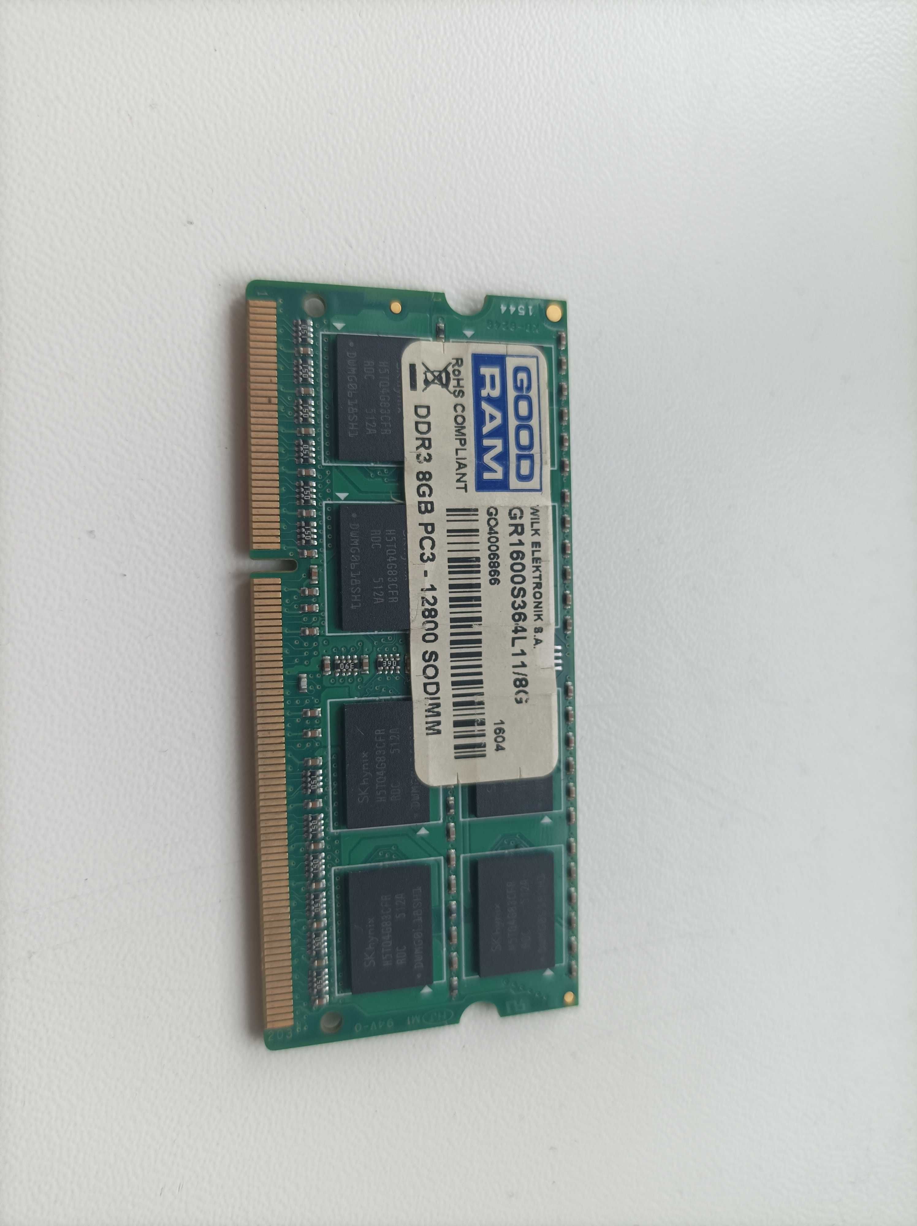 Оперативна пам'ять DDR3 8GB для ноутбука