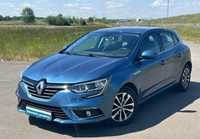 Renault Megane Raty 1.6 BENZ Klimatronic Navi Tablet Pół skóra Ledy Salon Gwarancja