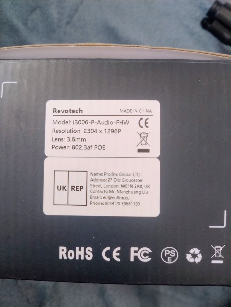 Kamera wewnętrzna Revotech