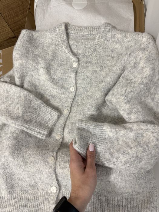 М'який кашеміровий кардиган светр с м