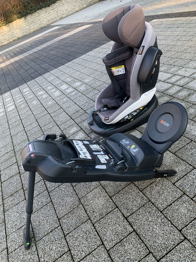 Fotelik Besafe izi modular i-size x1 baza isofix 6 mies 4 lata do auta