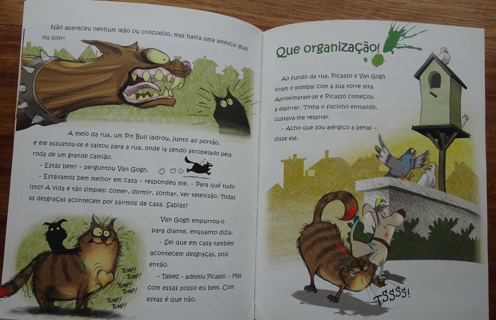 Mexe Esse Rabo Gordo Pá (Picasso e Van Gogh) de Álvaro Magalhães