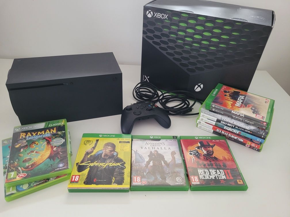 Xbox Series X 1TB + kontroler + gry