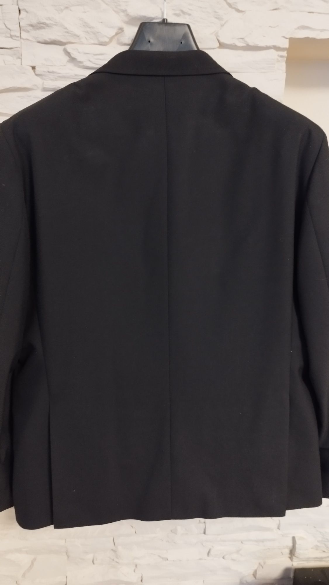 Próchnik czarny męski garnitur stan idealny 2XL