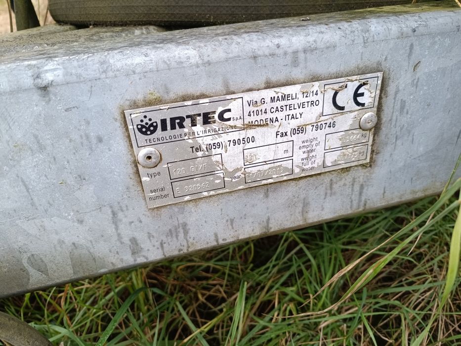 Deszczownia szpulowa Irtec 120/440