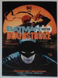 Komiks Batman Kontra Deathstroke Stan Bardzo Dobry DC Comics
