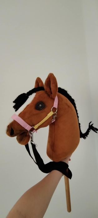Hobby horse A4 brązowy