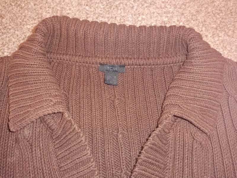 Brązowy ciepły sweter TCM rozmiar M 38