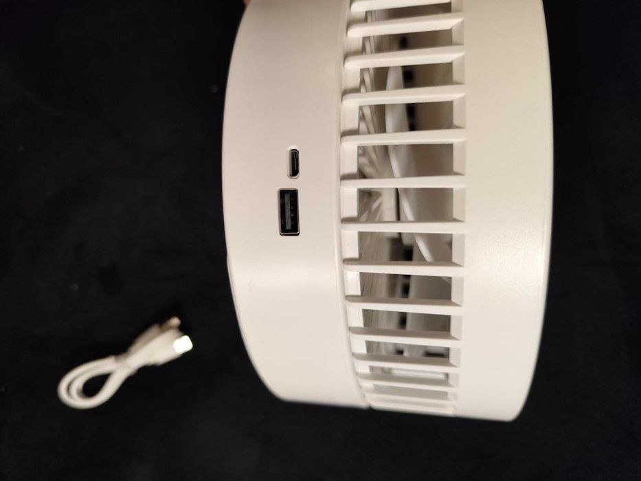 Портативний настільний вентилятор, акумуляторний, Lnicez,