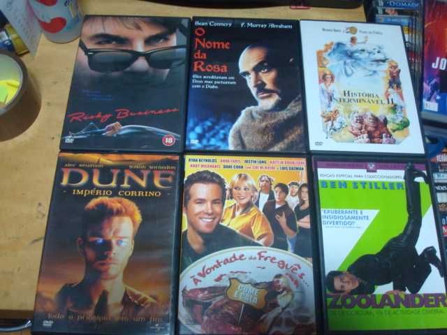 lote 17 dvds originais alguns raros