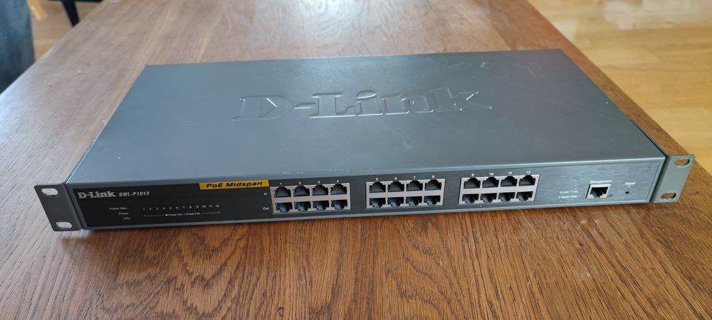 D-Link DWL-P1012 POE zasilacz Midspan zarzadzalny