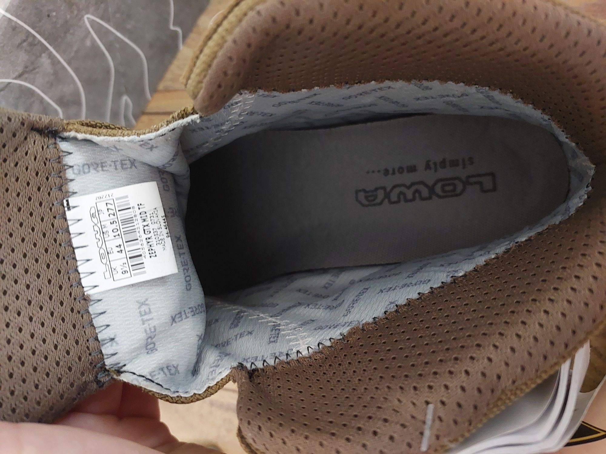 Берци Lowa Zephyr GTX MID TF coyote op не підійшов розмір