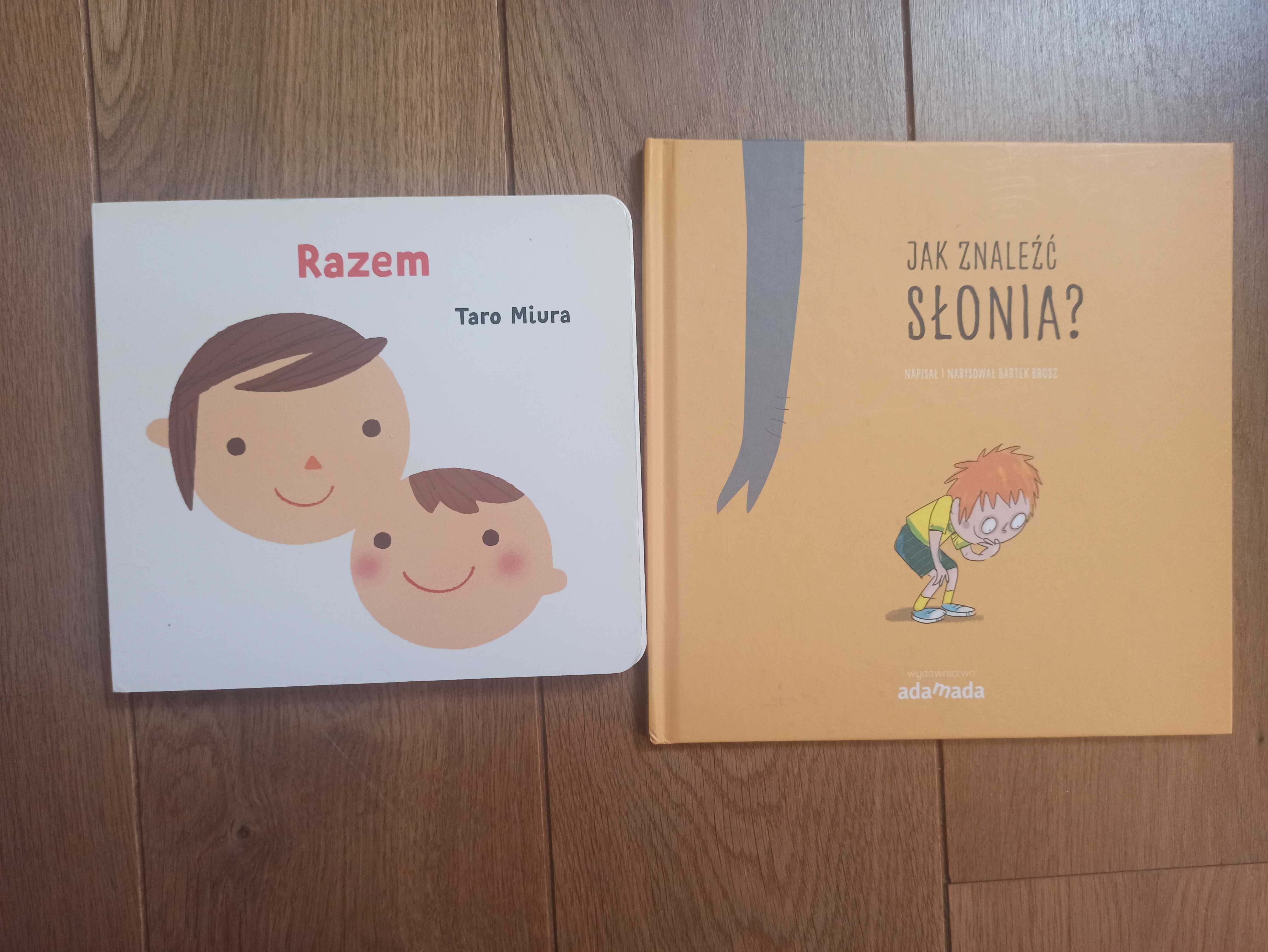 Zestaw 2 książeczek "Razem" i "Jak znaleźć słonia"