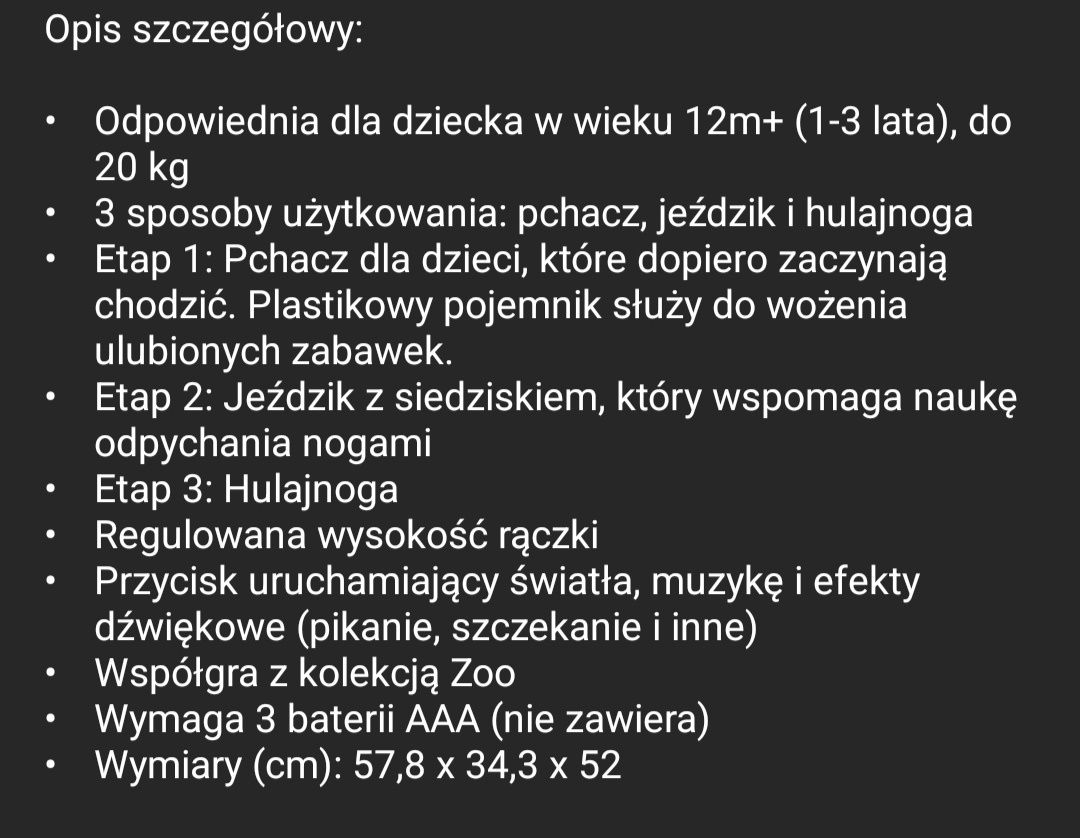 Hulajnoga 3w1 Skip Hop Pies