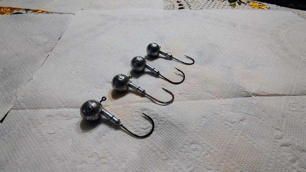 Główki jigowe Kamatsu Extra Sharp 4/0 - 25g / 4 szt