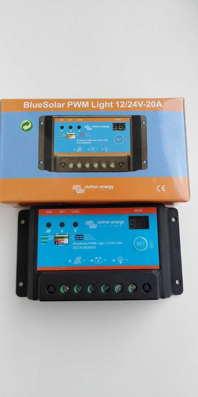 Контроллер заряда для солнечных панелей Victron Energy PWM 12/24 (20А)