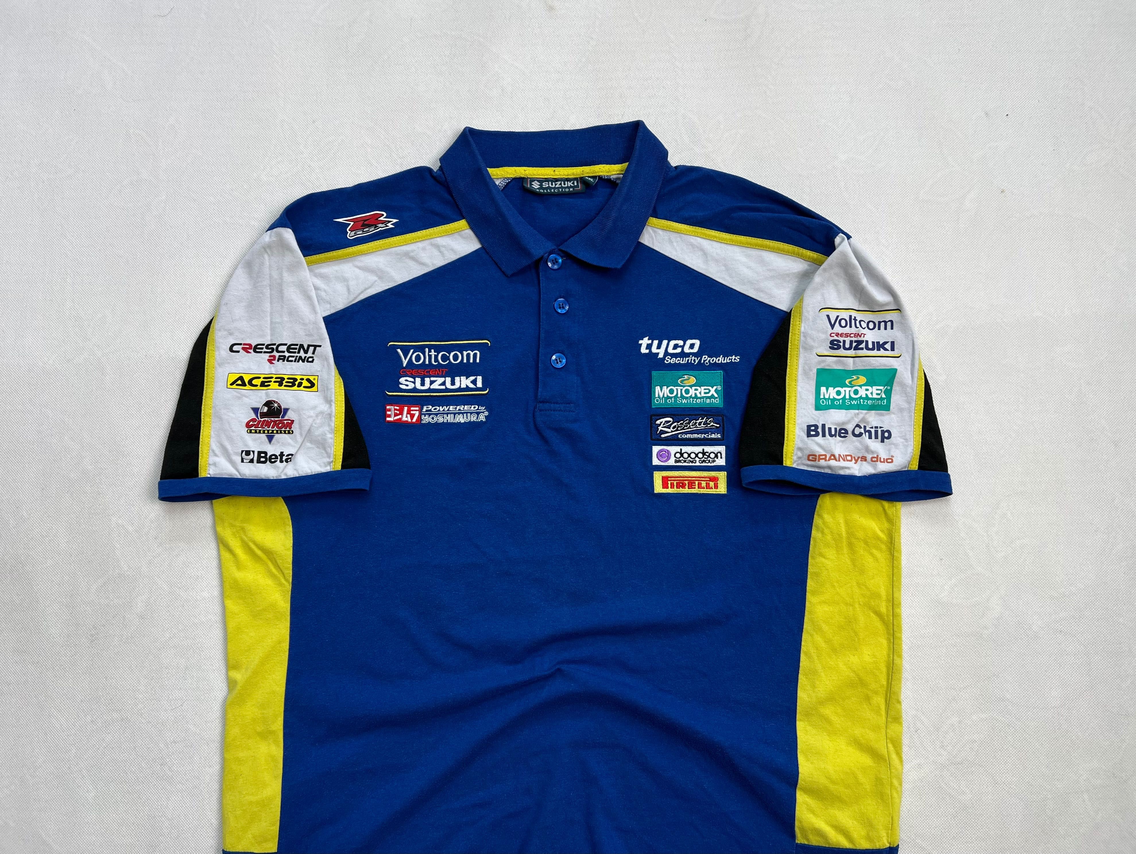 Polo Koszulka Suzuki Firelli racing nascar vintage