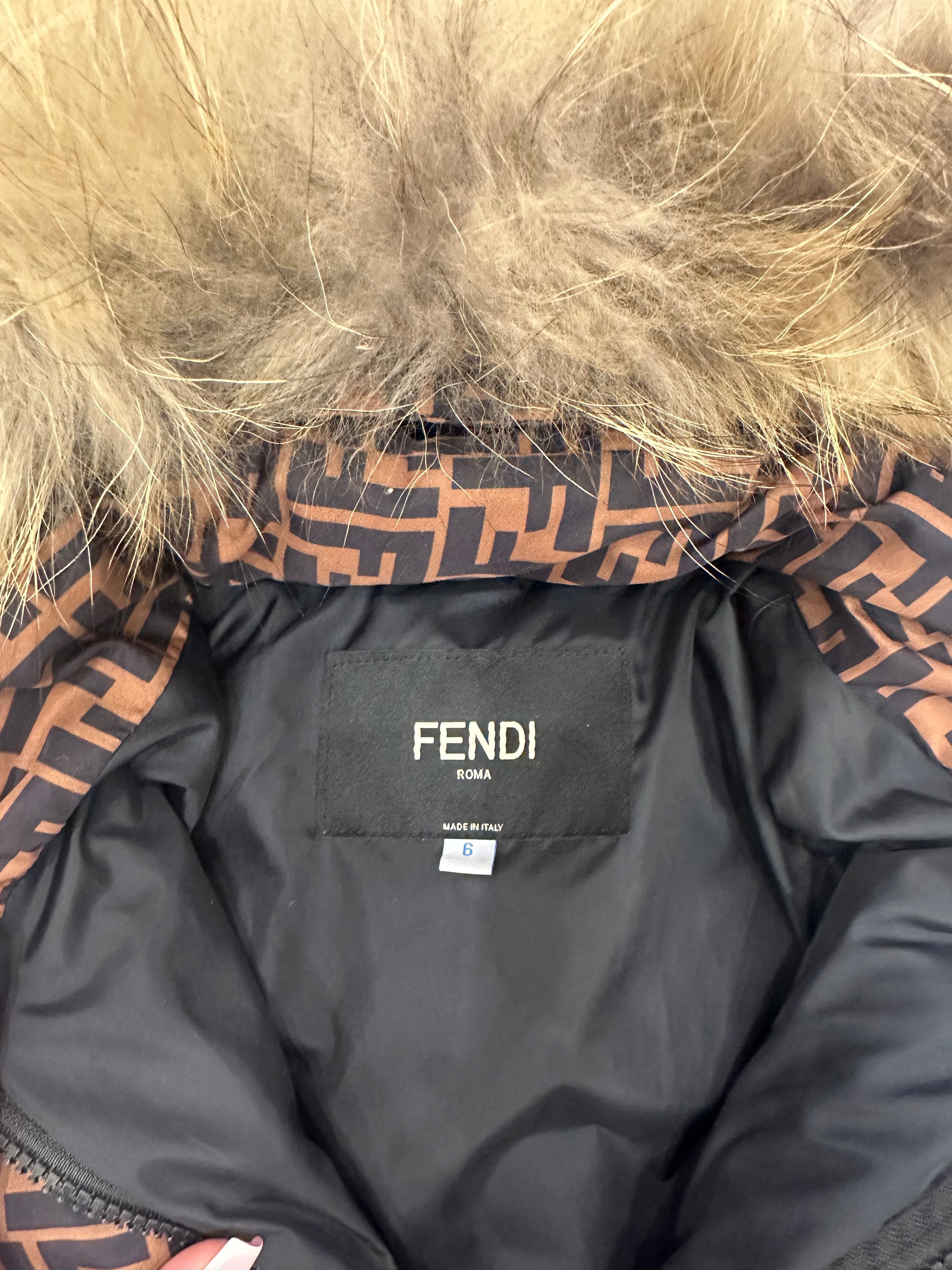 Куртка Fendi на девочку