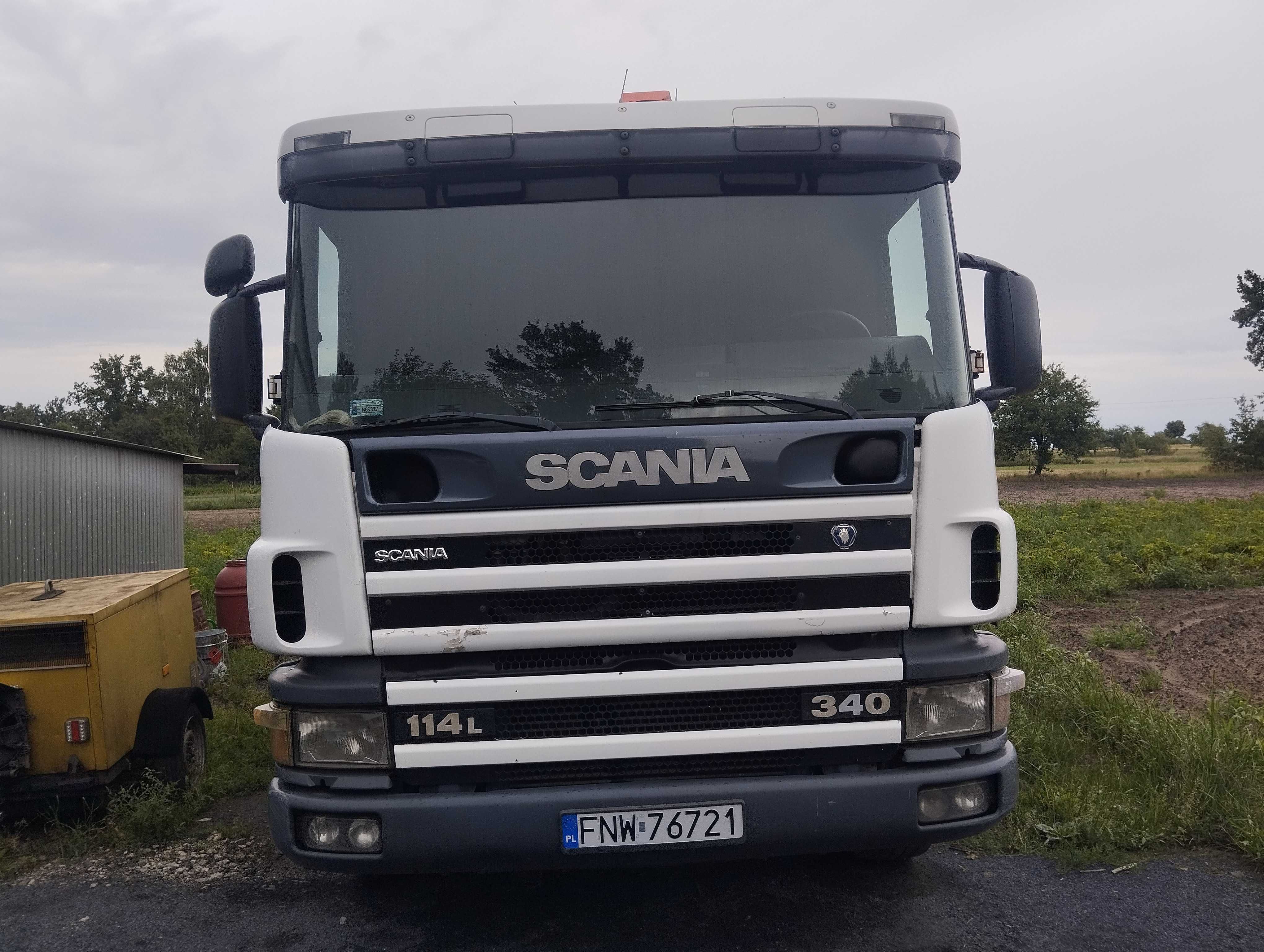 Sprzedam samochód ciężarowy Scania 114L