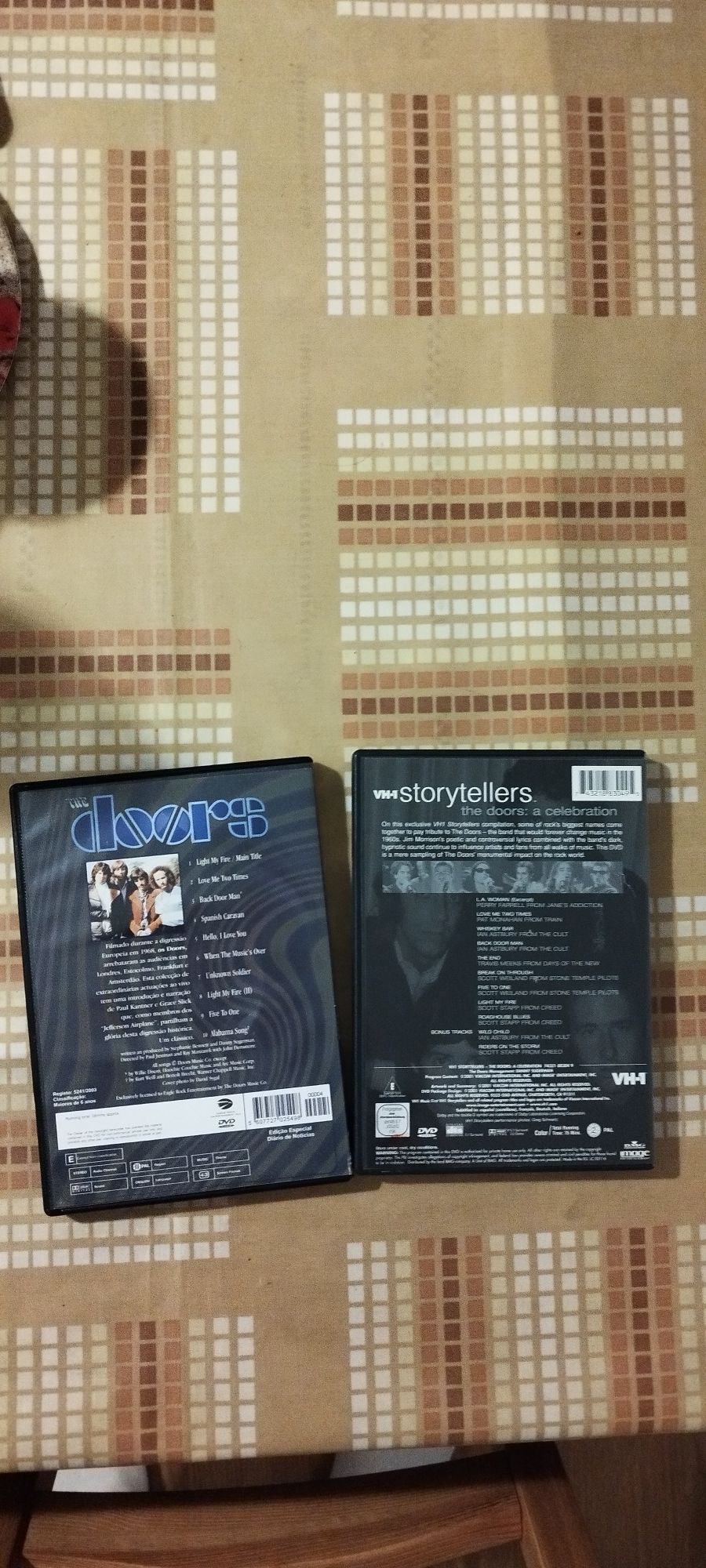 DVDs The Doors concertos música