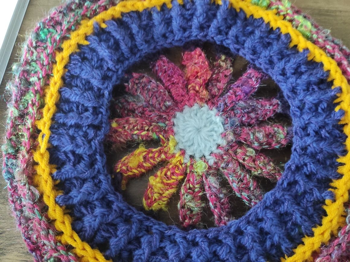 Boina crochet artesanal