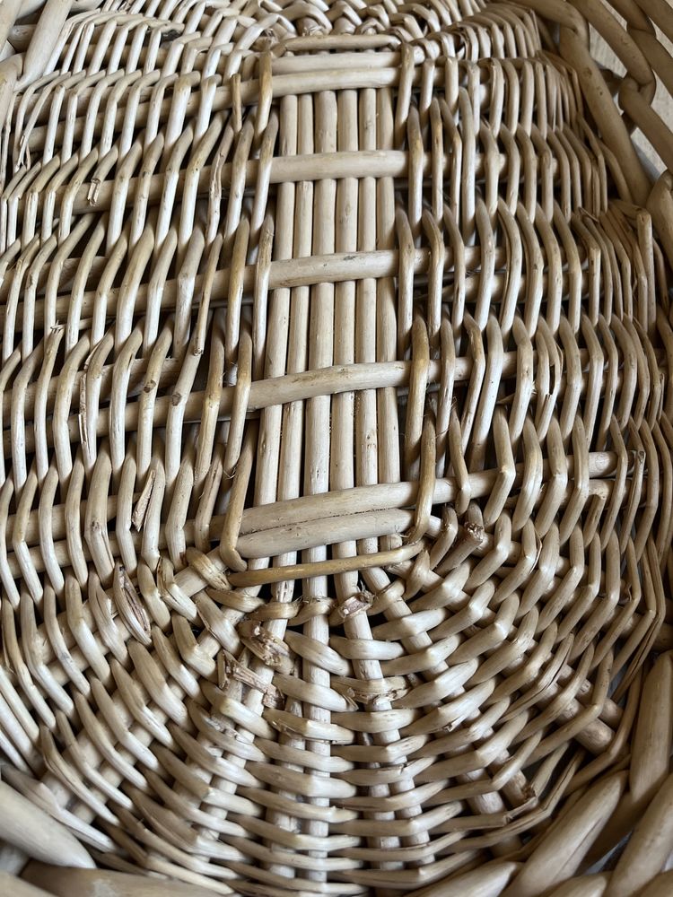 Duży kosz wiklinowy na owoce, pieczywo itp 50x40 cm