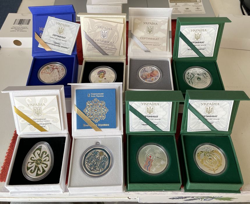 Срібні монети НБУ