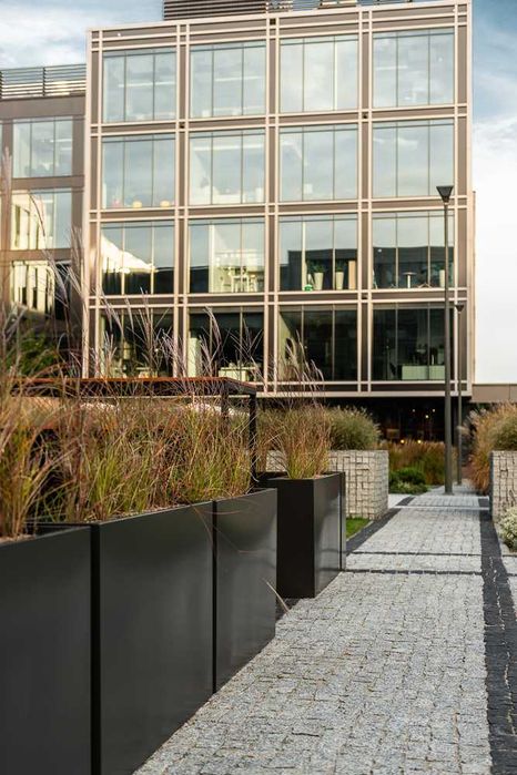 Donice z włókna szklanego na wymiar. Każdy kolor. Imitacja betonu