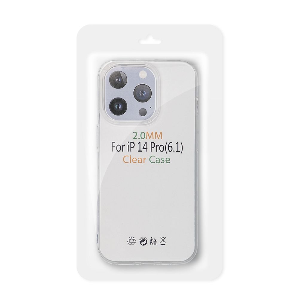Futerał CLEAR CASE 2 mm do HONOR X8c (camera protection) transparentny