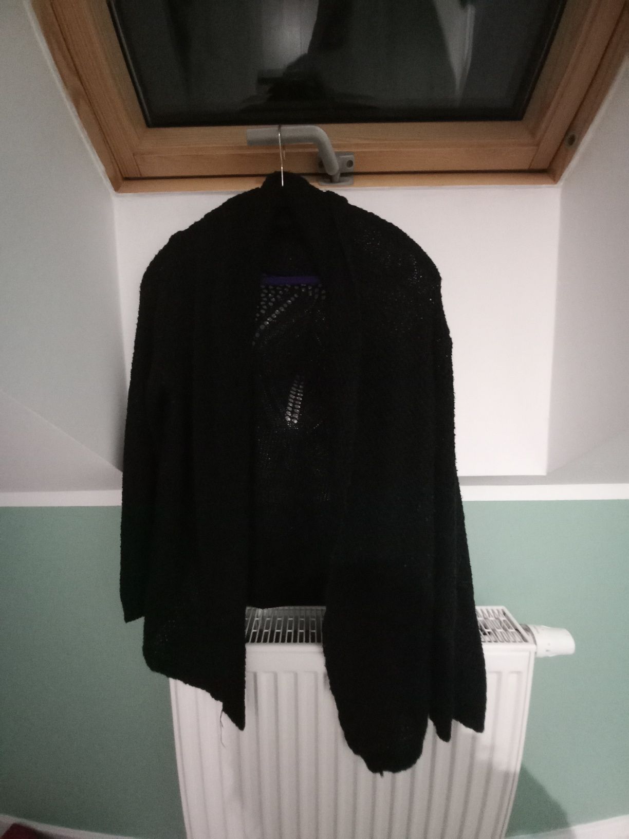 Kardigan, sweter czarny