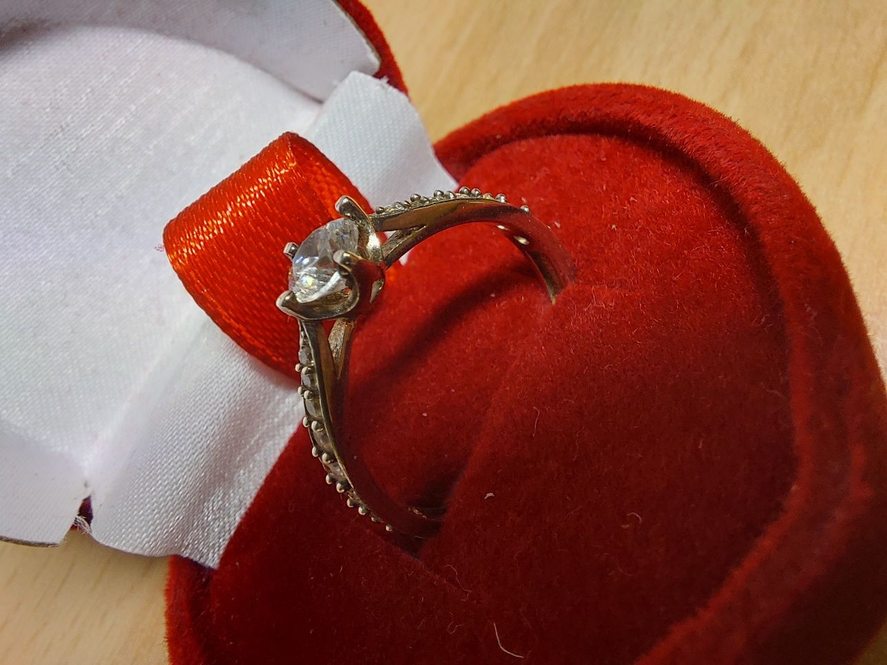 Srebrny pierścionek 17 srebro 925 zaręczyny prezent