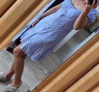 Błękitna sukienka Primark 40 wiskoza