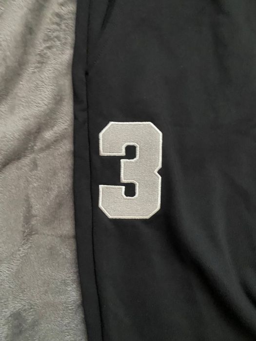 PROJECT G/R Black USA triple sweat pants
