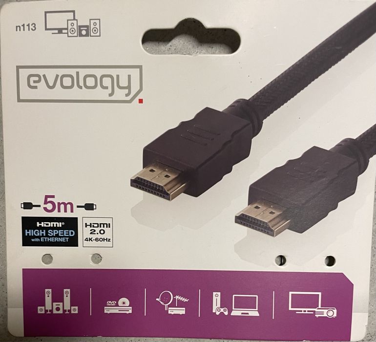 Fio HDMI com 5 metros