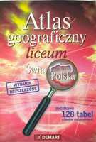 Atlas Geograficzny Świat Polska Wydanie rozszerzone