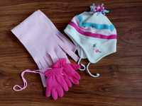 Czapka szalik rękawiczki dla dziecka