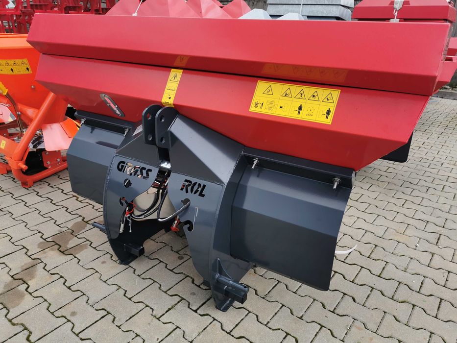 Nowy Dwutarczowy rozsiewacz nawozów MASTER JUNIOR GRASS ROL 600L/1000L