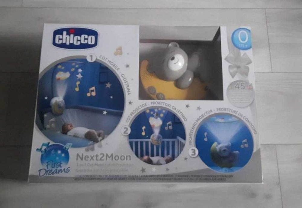 Lampka projektor Chicco beże i brązy