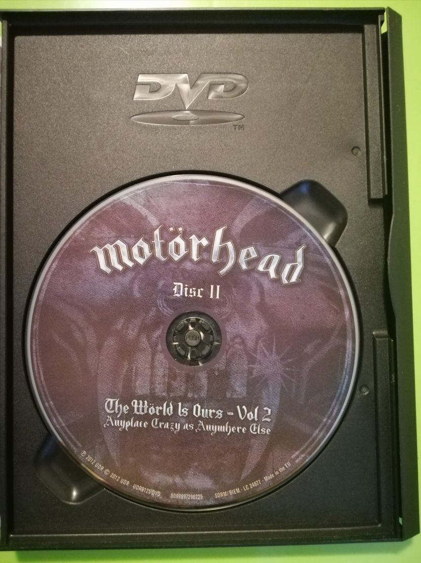 Motörhead-The Wörld Is Ours-Vol 2.Anyplace Crazy As Anywhere Else, DVD