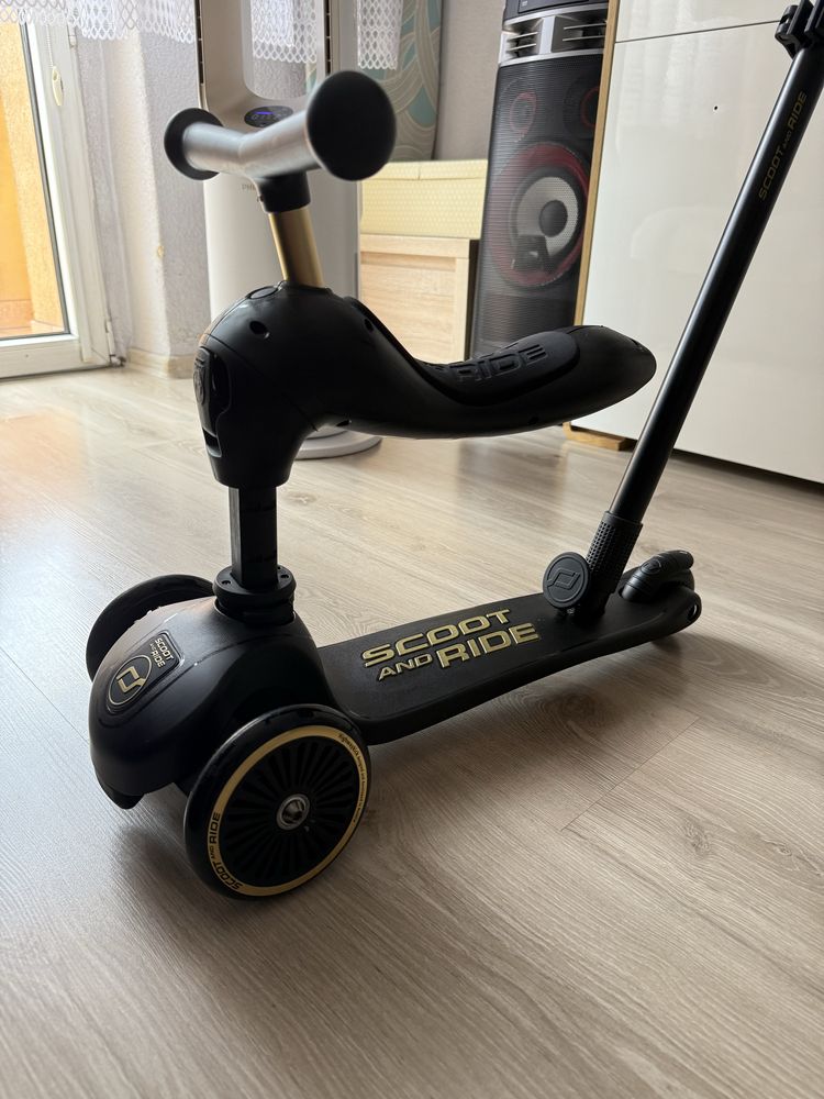 (NOWY) Scoot and ride + kask