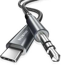 Nimaso Kabel USB C do 3,5 mm Audio Aux Jack 1,2 m