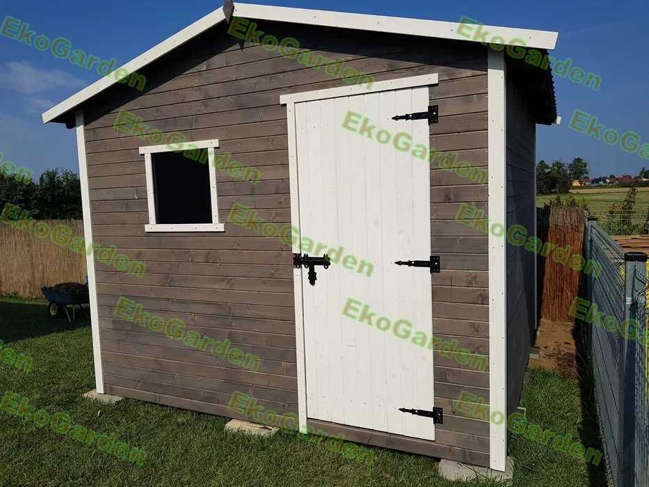 Domek na narzędzia ogrodowy 3m x 2m, drewutnie, place zabaw