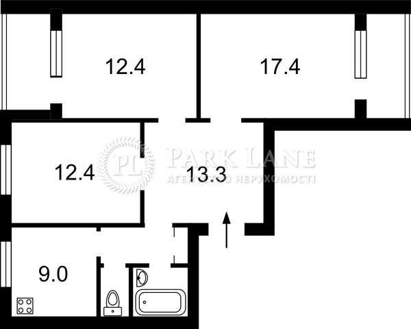 Продаж 3-кім   Автозаводська 39  Бережанська  Оболонський район