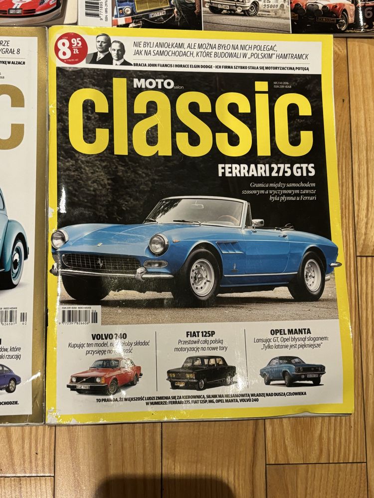 Classicauto i Classic czasopisma samochodowe 4-sztuki