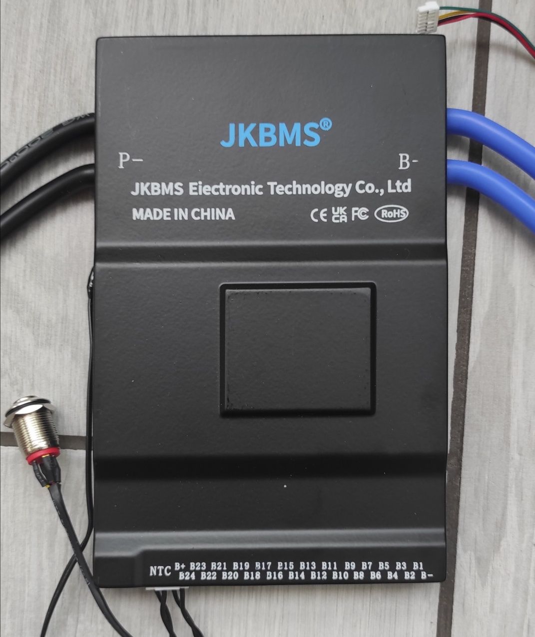 JK Smart BMS B2A20S20P 200A струм балансу 2А