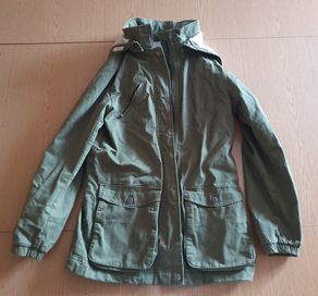 Zielona / khaki kurtka dziewczęca H&M rozmiar EUR 12 - 13 lat