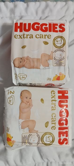 Підгузники розмір 2 Huggies i Pampers