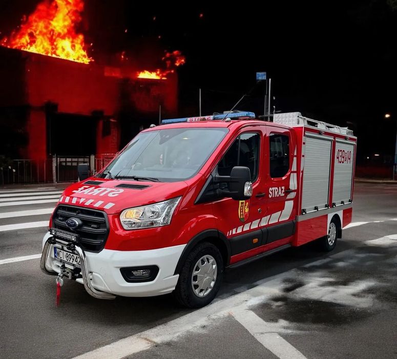 Ford Transit Pożarniczy Strażacki Straż  Strażak SAM - Ciechanów