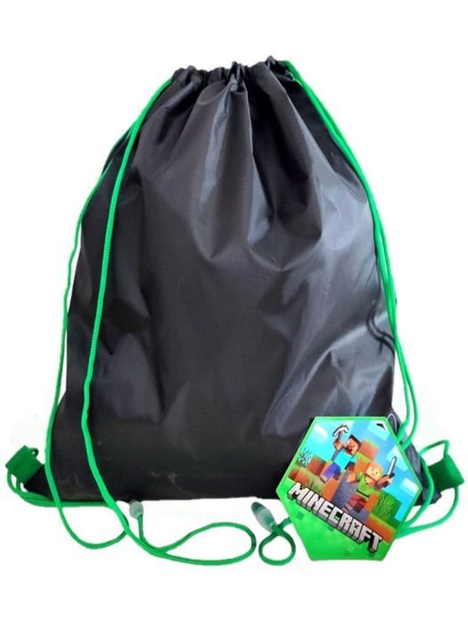 Worek szkolny przedszkolny Minecraft na buty plecak