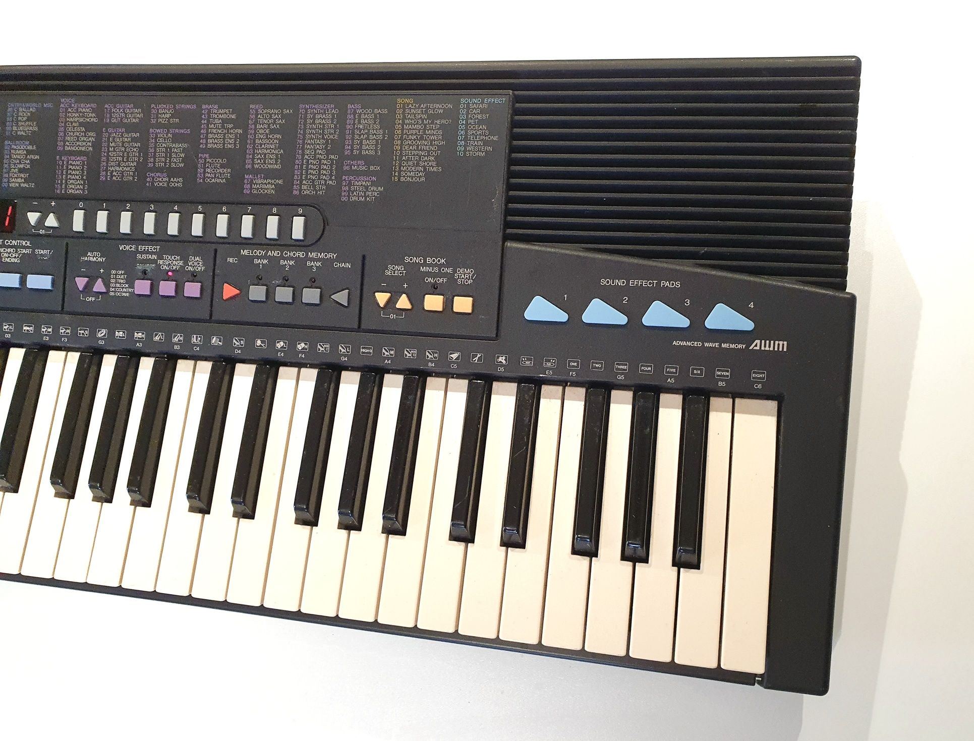 Keyboard Yamaha, Dynamiczna klawiatura